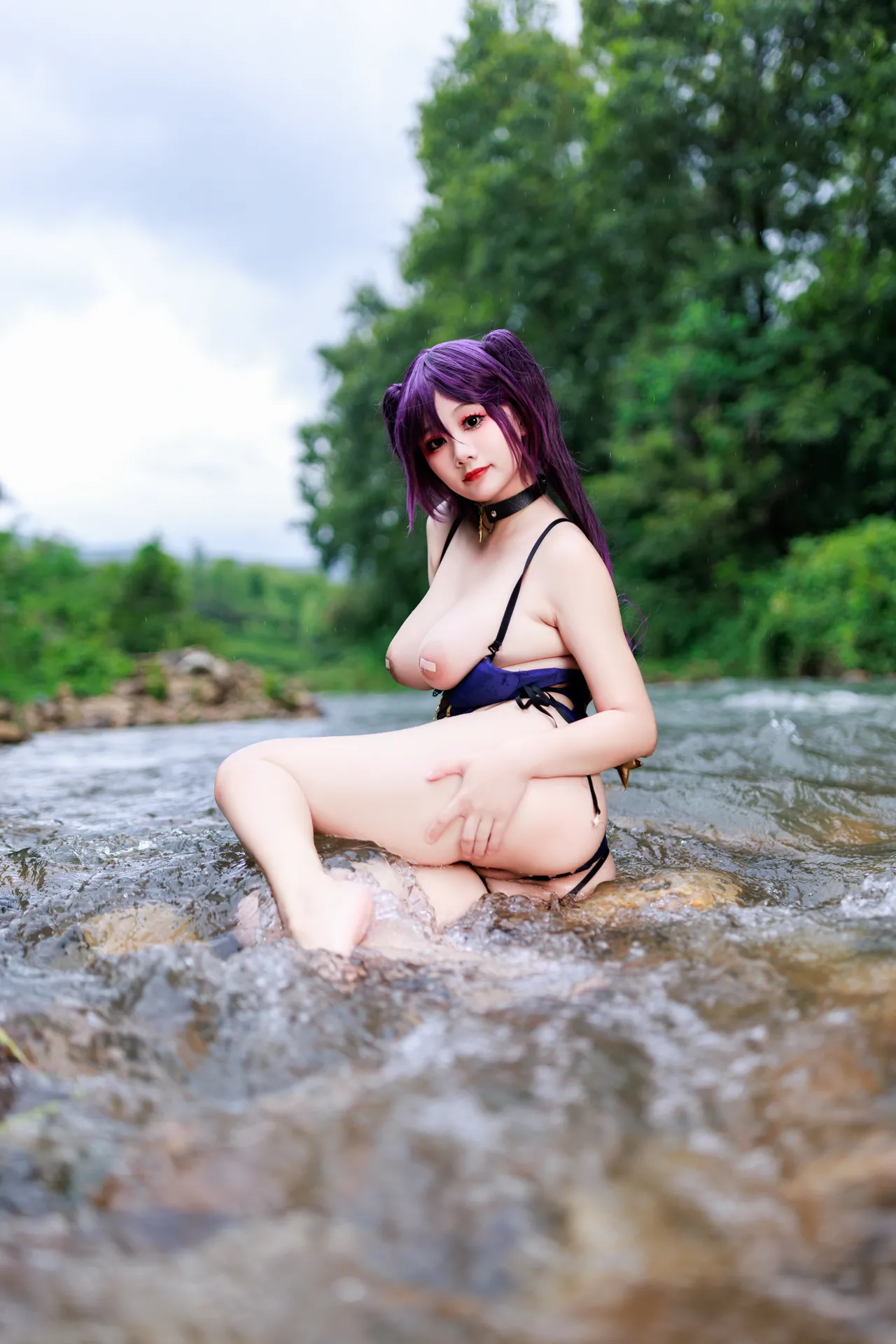 阿雪雪_yuki - 原神 莫娜 泳装-erohere60.webp