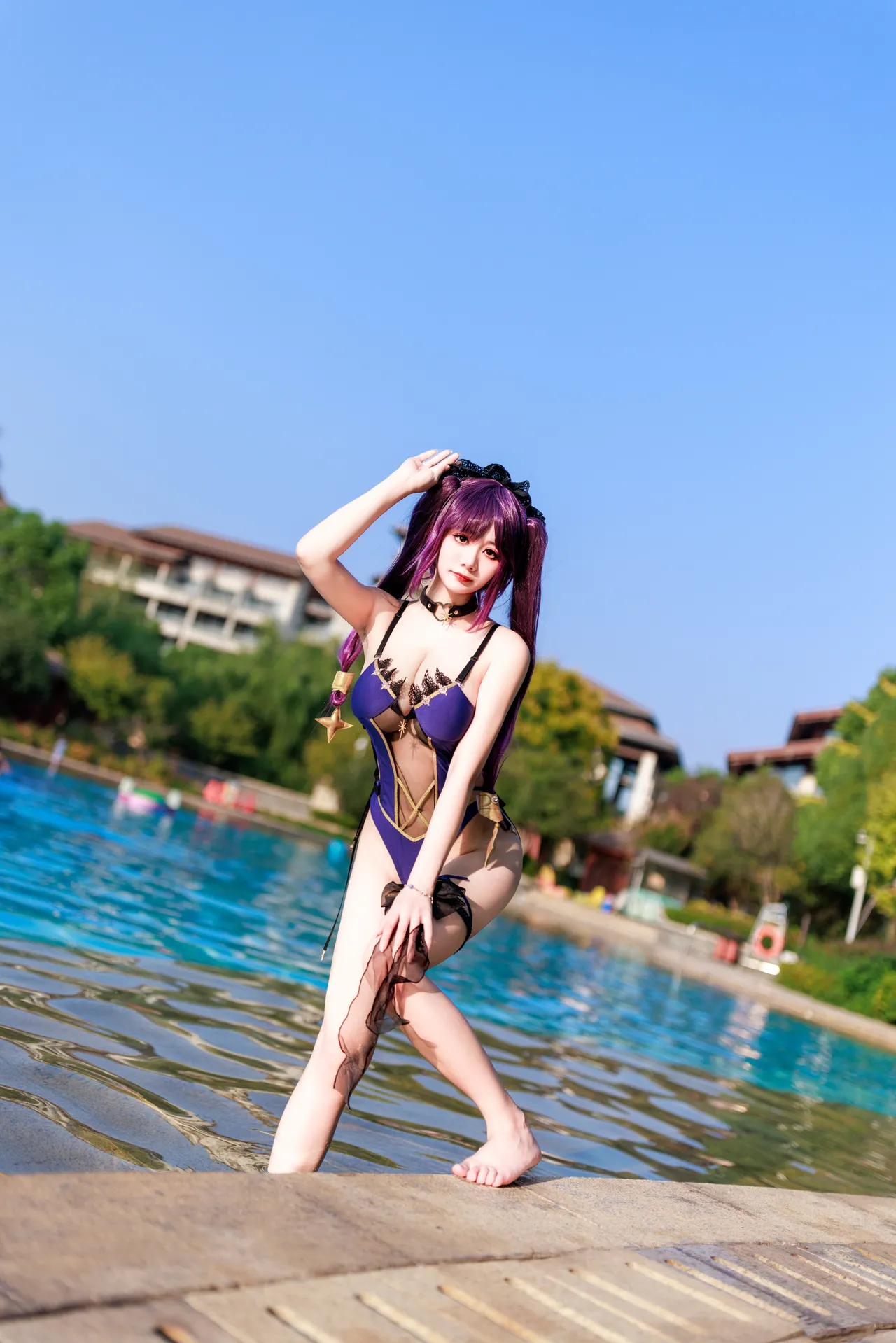 阿雪雪_yuki - 原神 莫娜 泳装-erohere8.webp