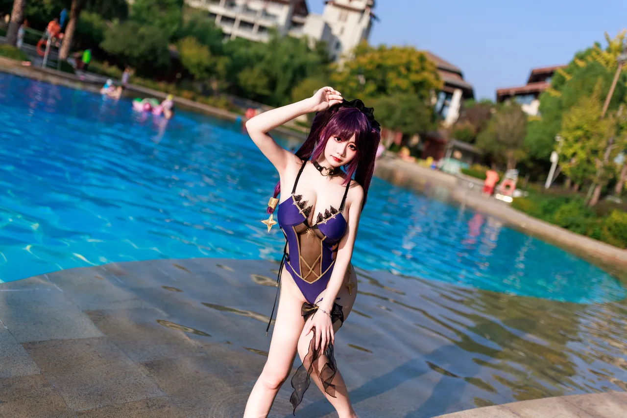 阿雪雪_yuki - 原神 莫娜 泳装-erohere9.webp