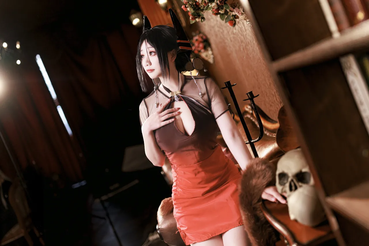 阿雪雪_yuki - 明日方舟 伊内丝 旗袍-erohere11.webp