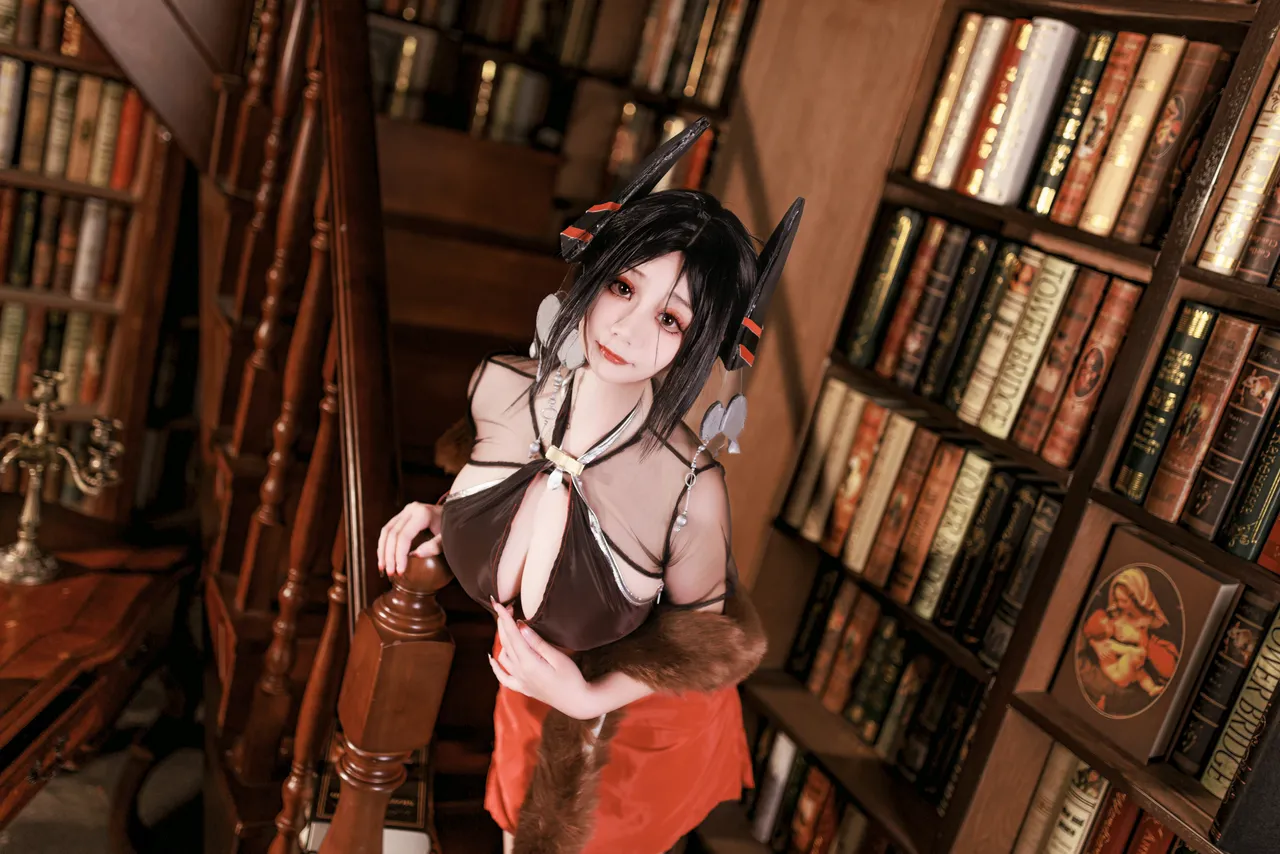 阿雪雪_yuki - 明日方舟 伊内丝 旗袍-erohere19.webp