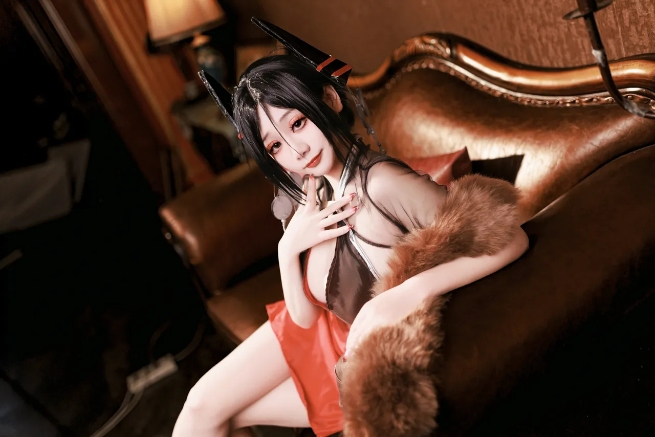 阿雪雪_yuki - 明日方舟 伊内丝 旗袍-erohere6.webp