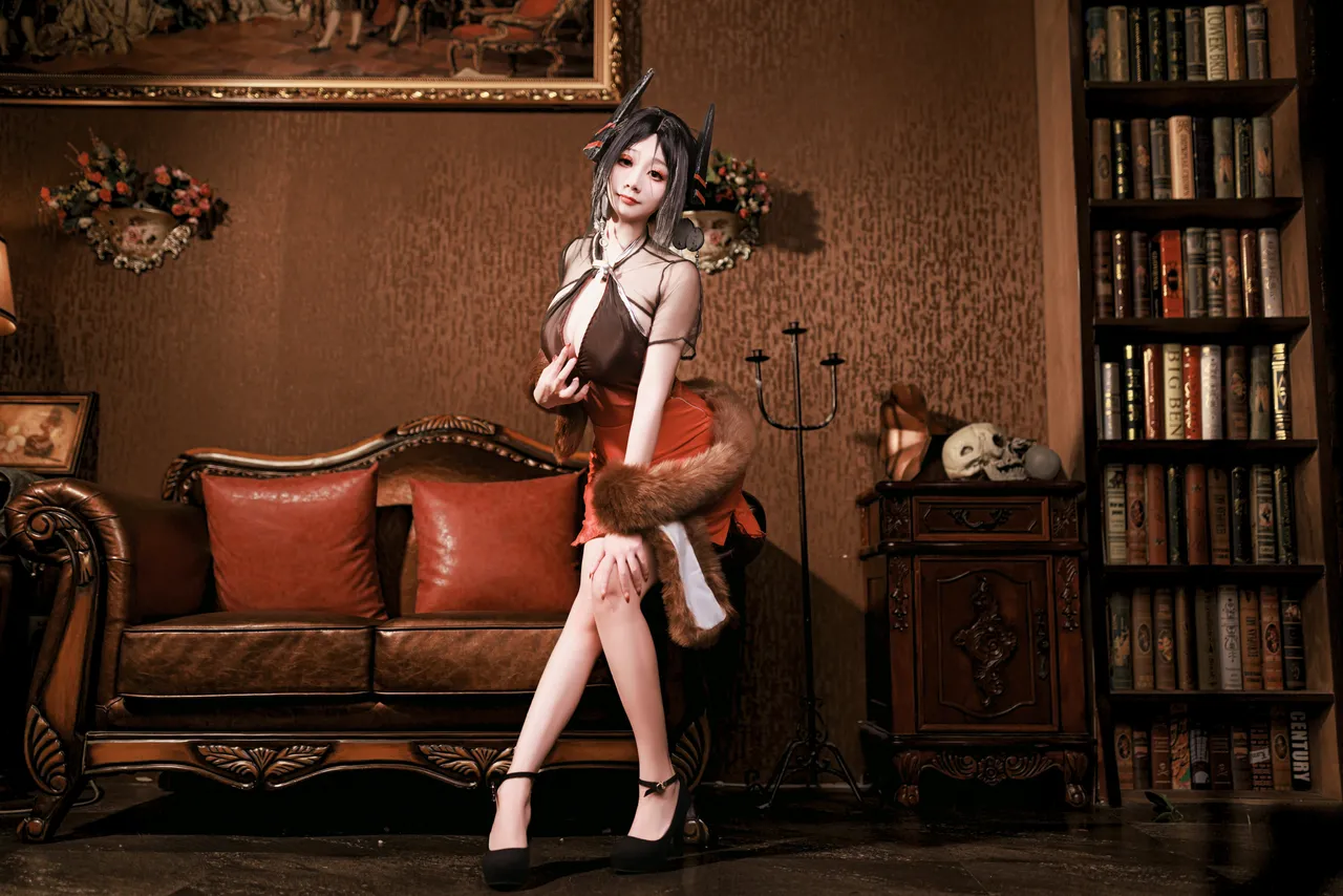 阿雪雪_yuki - 明日方舟 伊内丝 旗袍-erohere8.webp