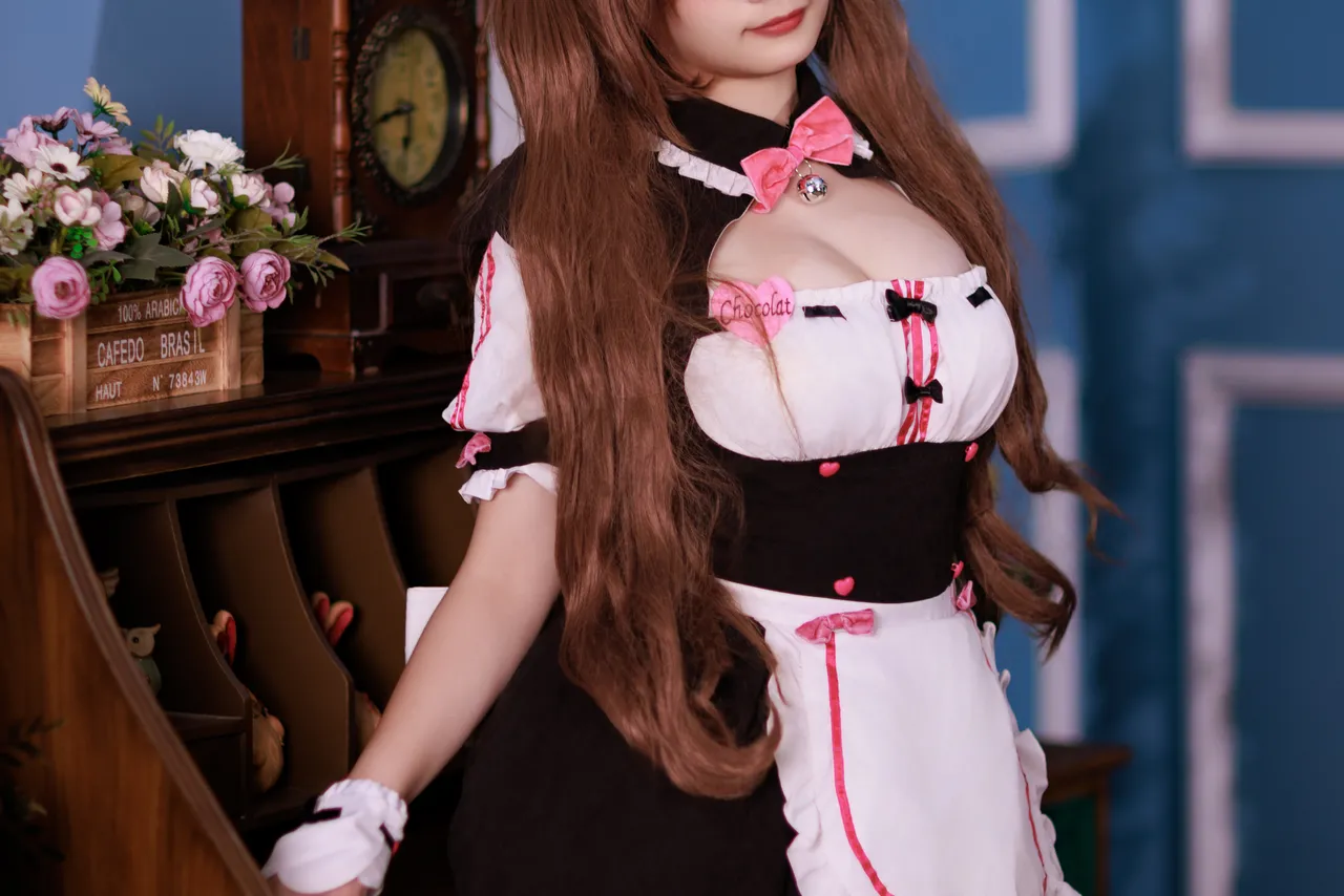 阿雪雪_yuki - 猫娘乐园 巧克力 女仆-erohere6.webp