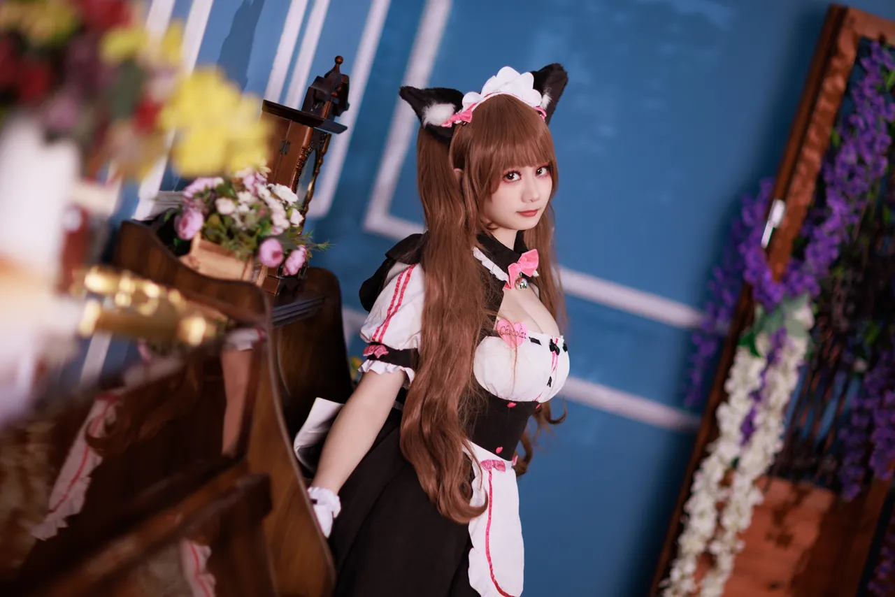 阿雪雪_yuki - 猫娘乐园 巧克力 女仆-erohere7.webp
