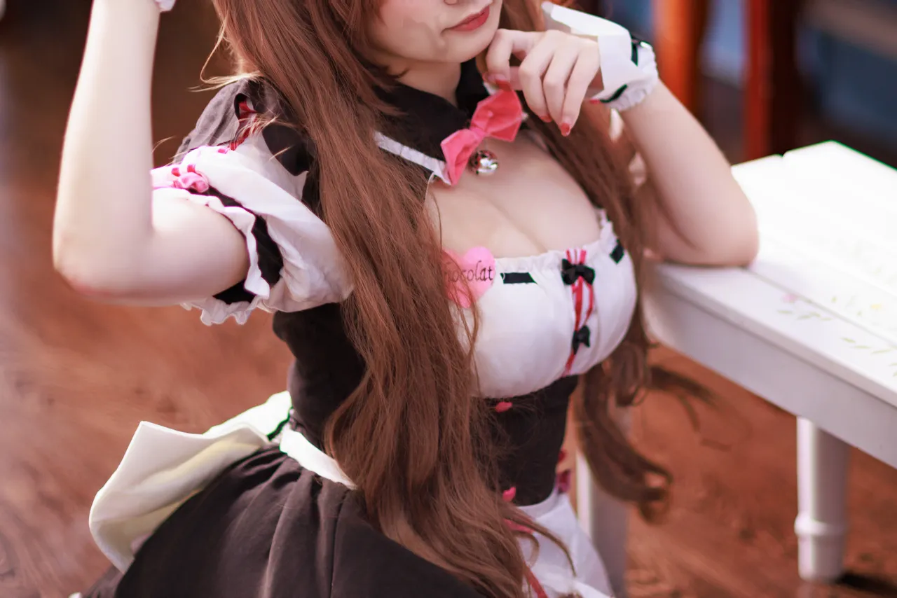 阿雪雪_yuki - 猫娘乐园 巧克力 女仆-erohere8.webp
