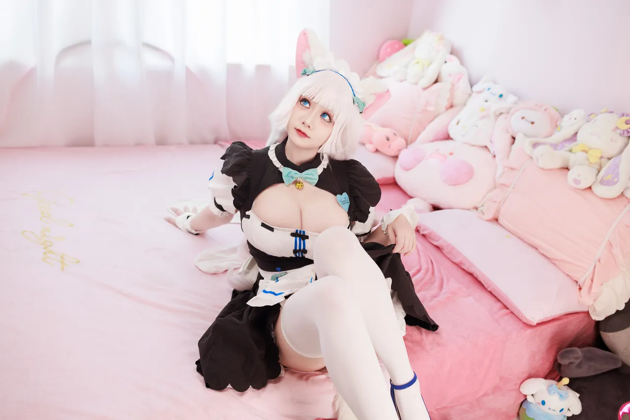 阿雪雪_yuki - 猫娘乐园 香子兰 女仆-erohere10.webp