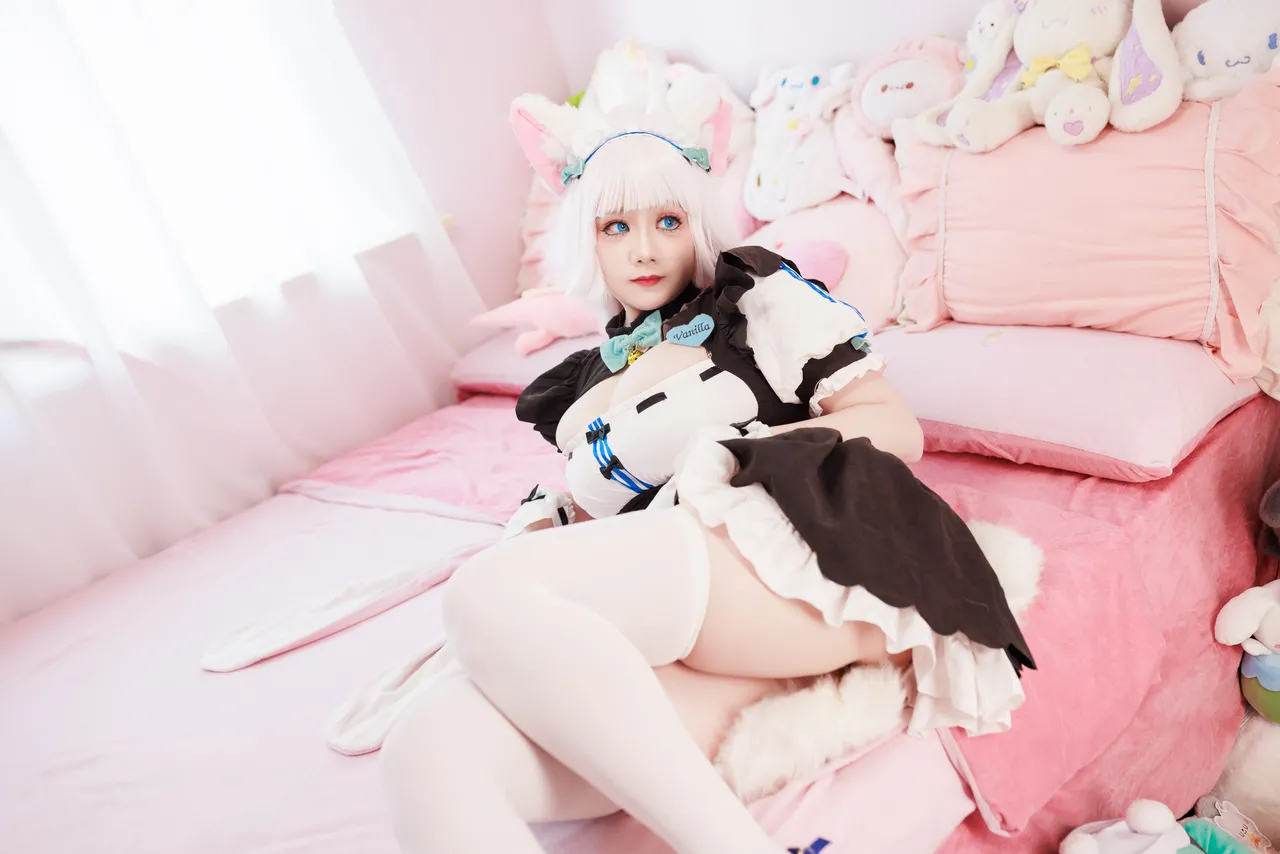 阿雪雪_yuki - 猫娘乐园 香子兰 女仆-erohere14.webp