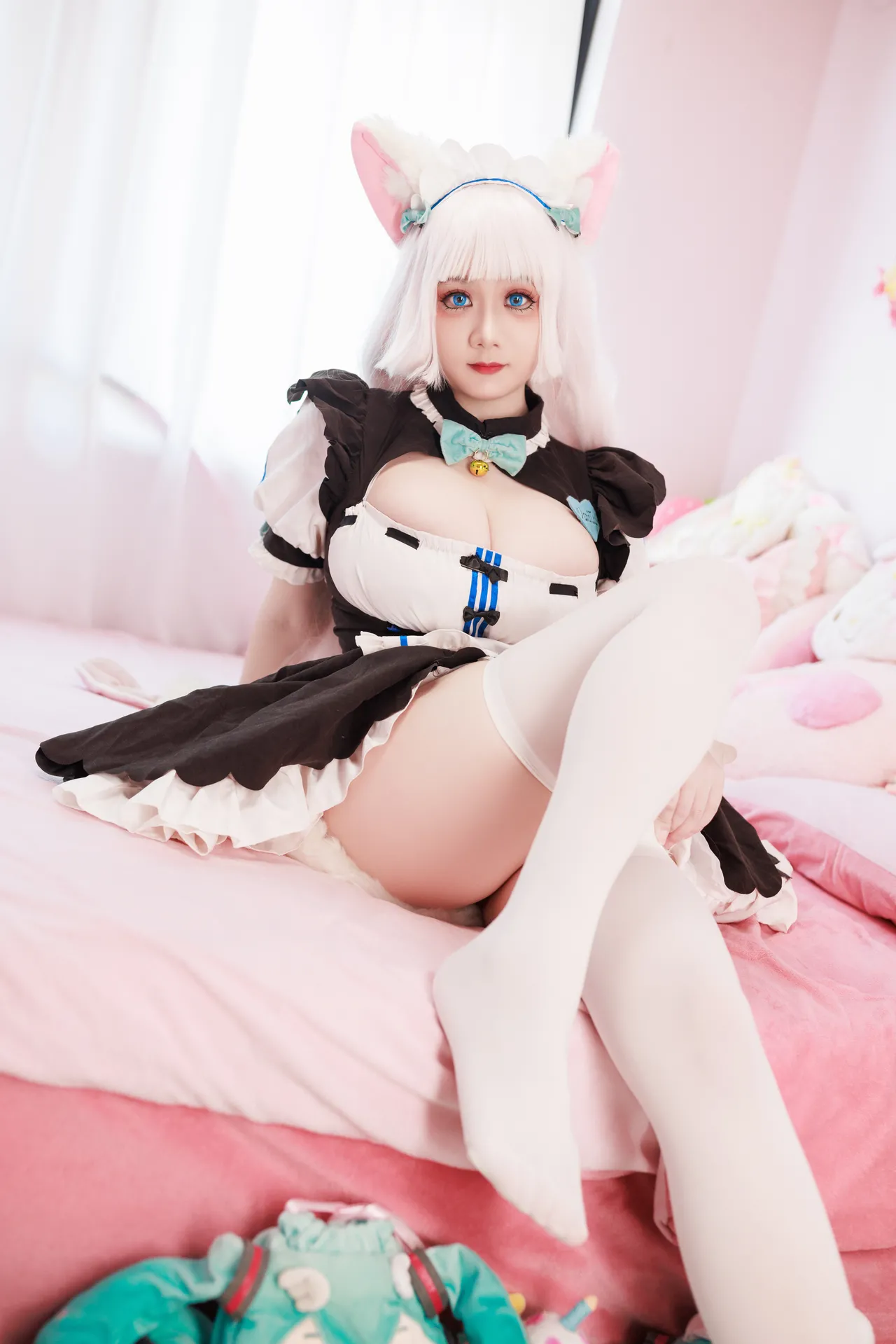 阿雪雪_yuki - 猫娘乐园 香子兰 女仆-erohere19.webp