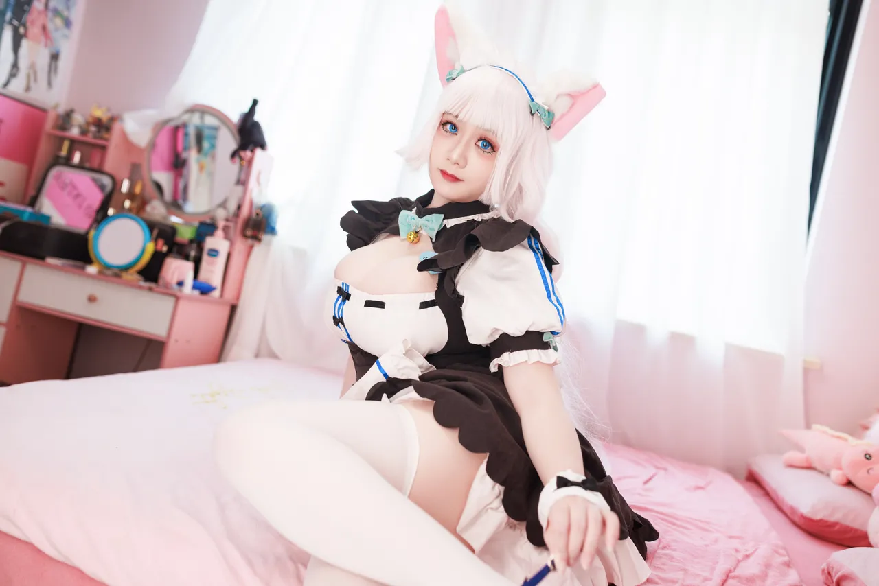 阿雪雪_yuki - 猫娘乐园 香子兰 女仆-erohere20.webp