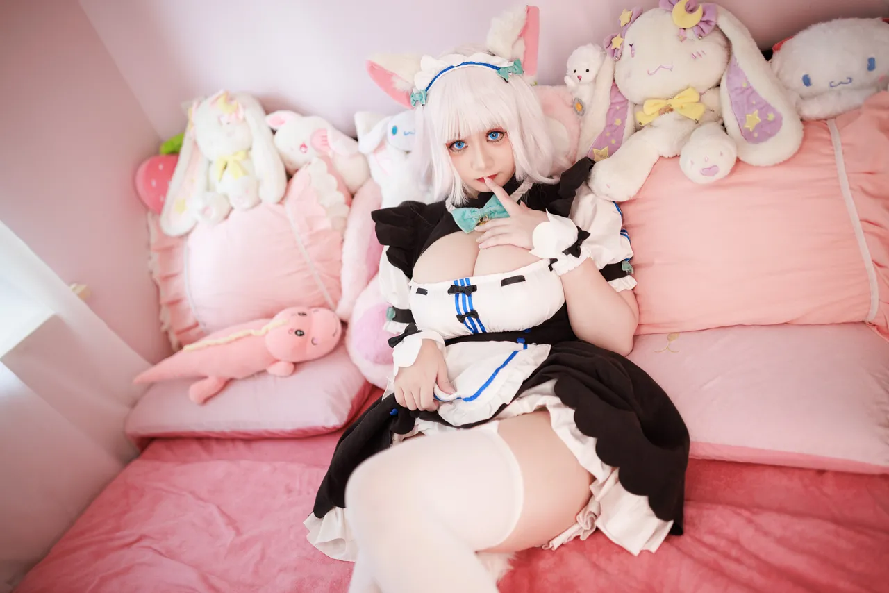 阿雪雪_yuki - 猫娘乐园 香子兰 女仆-erohere25.webp