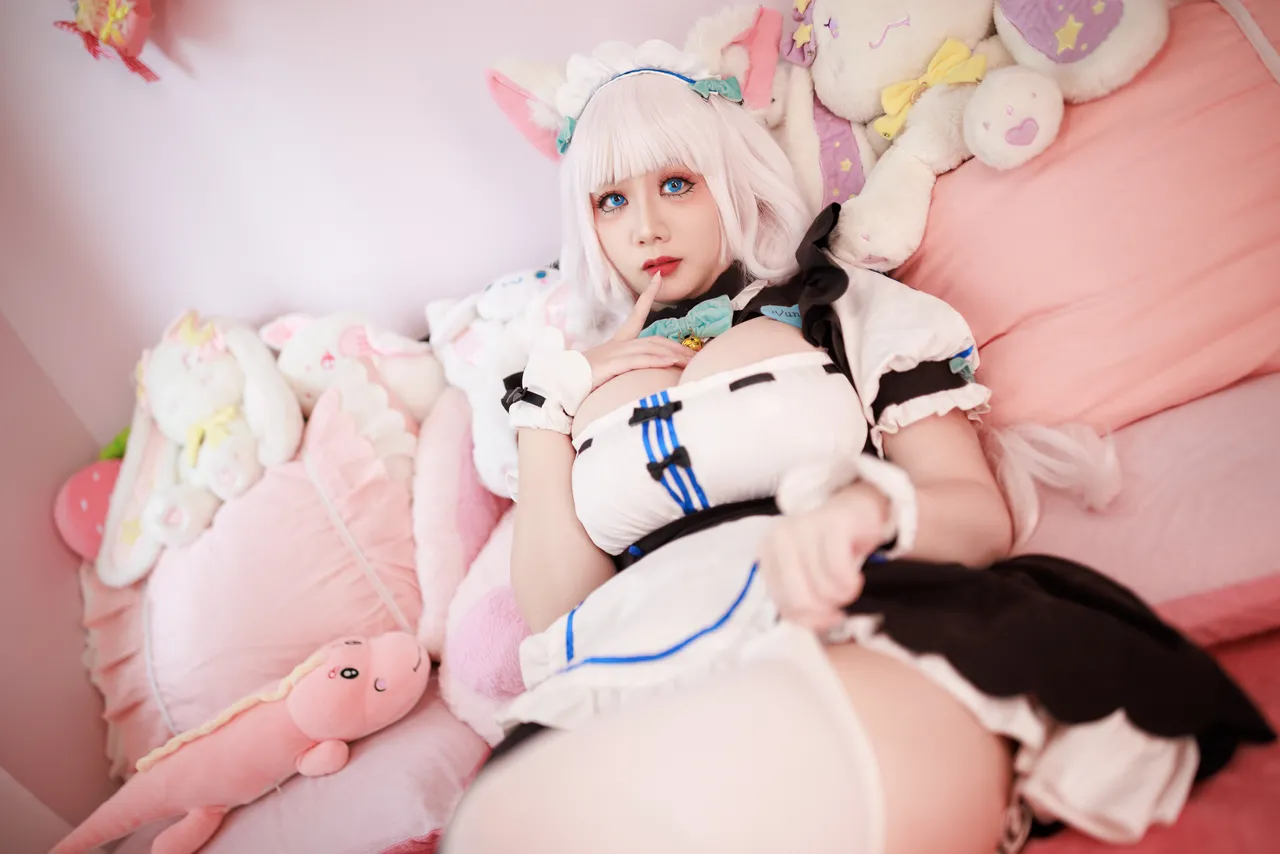 阿雪雪_yuki - 猫娘乐园 香子兰 女仆-erohere27.webp