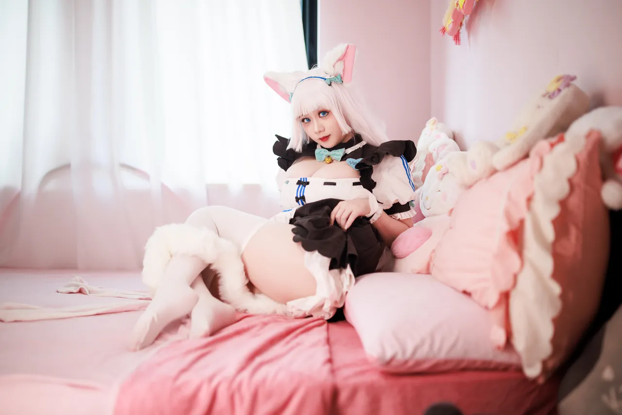 阿雪雪_yuki - 猫娘乐园 香子兰 女仆-erohere30.webp