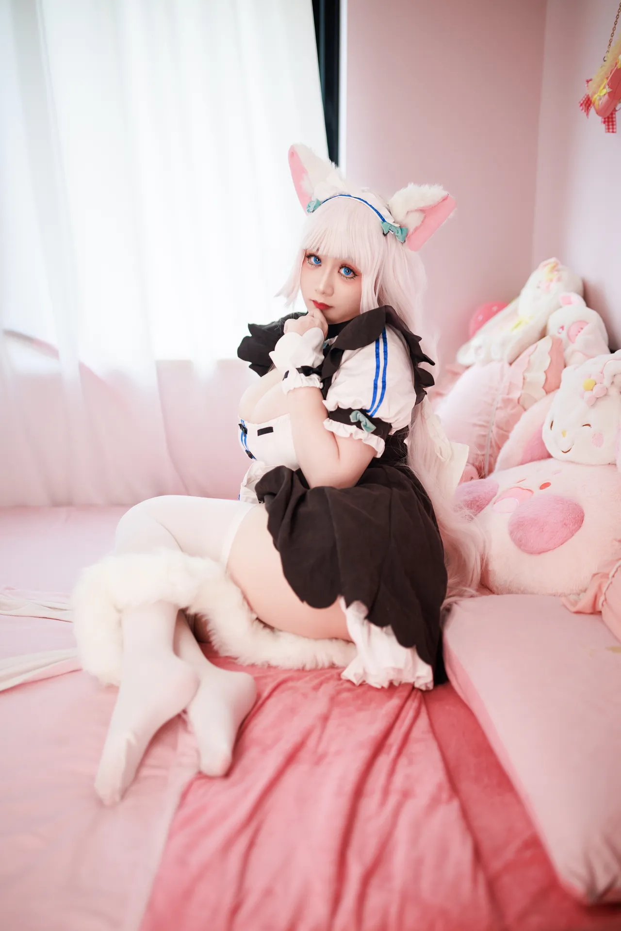 阿雪雪_yuki - 猫娘乐园 香子兰 女仆-erohere31.webp