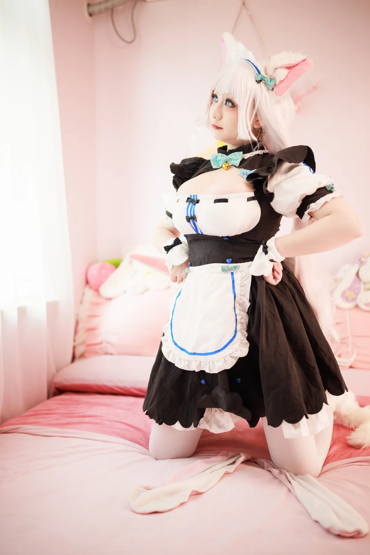 阿雪雪_yuki - 猫娘乐园 香子兰 女仆-erohere35.webp