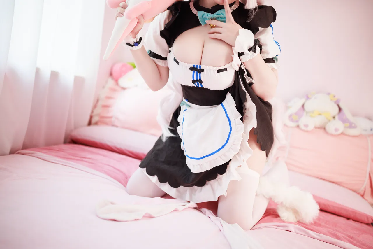 阿雪雪_yuki - 猫娘乐园 香子兰 女仆-erohere37.webp