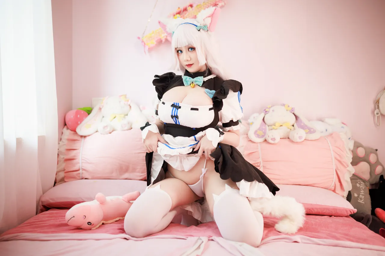 阿雪雪_yuki - 猫娘乐园 香子兰 女仆-erohere38.webp