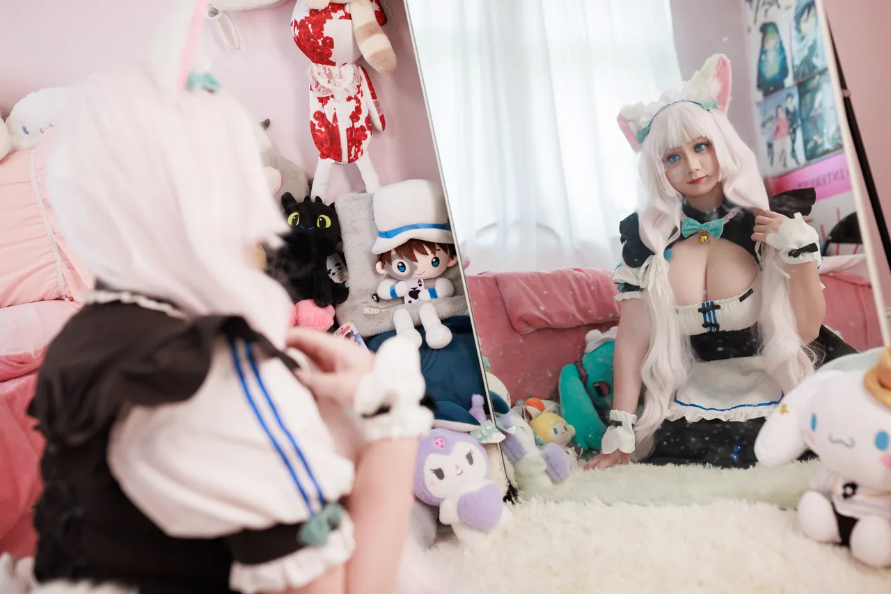 阿雪雪_yuki - 猫娘乐园 香子兰 女仆-erohere4.webp