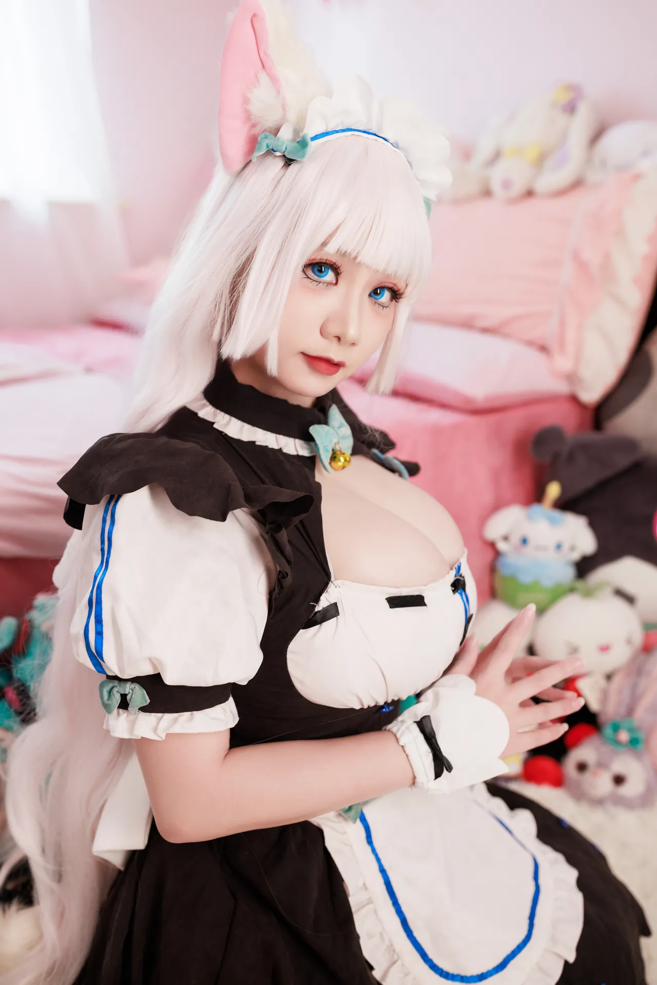 阿雪雪_yuki - 猫娘乐园 香子兰 女仆-erohere5.webp