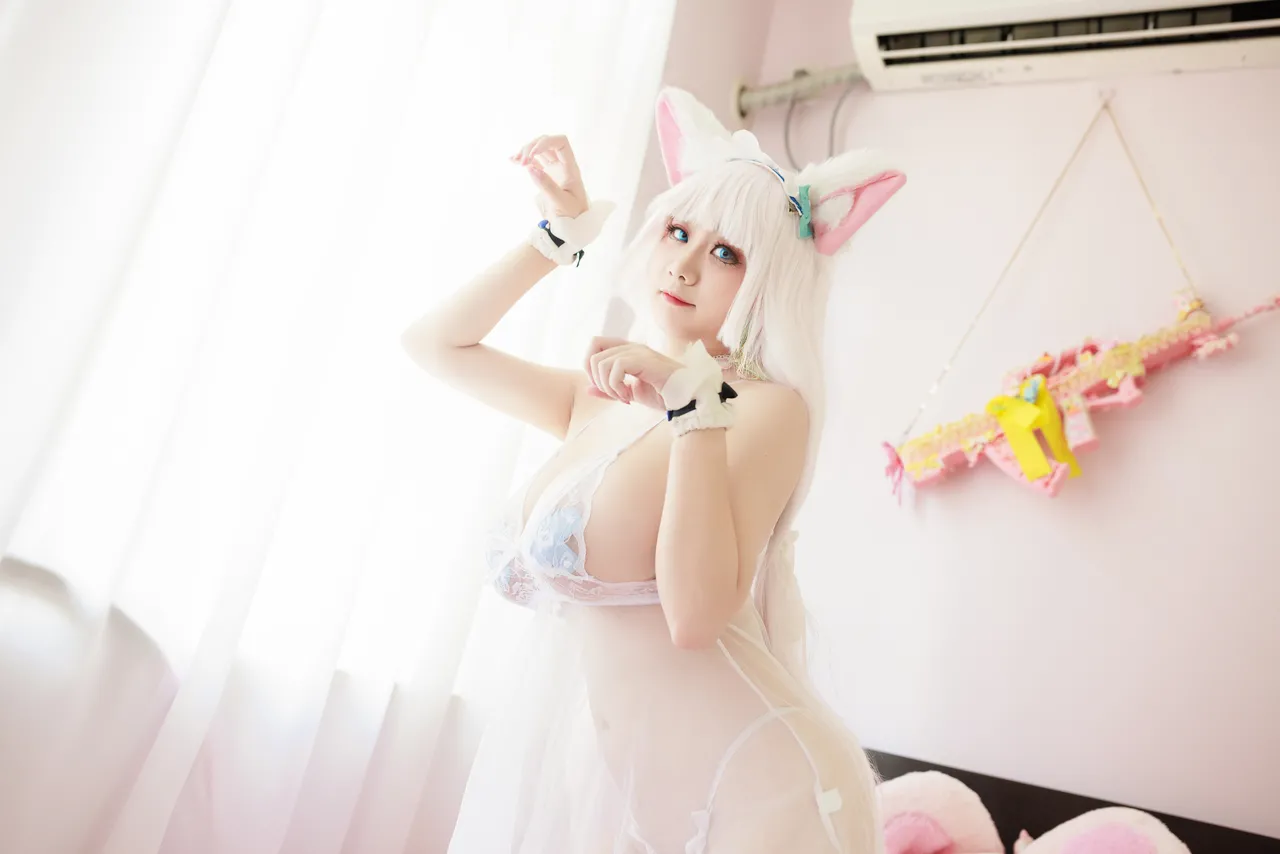 阿雪雪_yuki - 猫娘乐园 香子兰 女仆-erohere55.webp