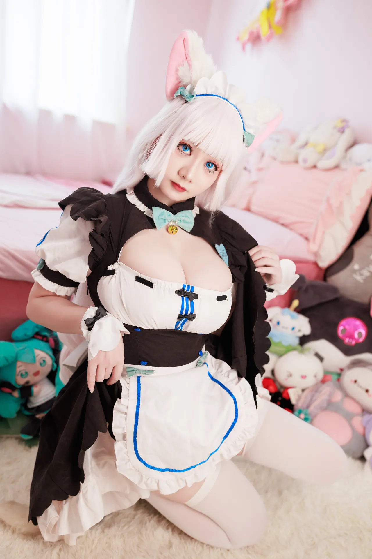 阿雪雪_yuki - 猫娘乐园 香子兰 女仆-erohere7.webp
