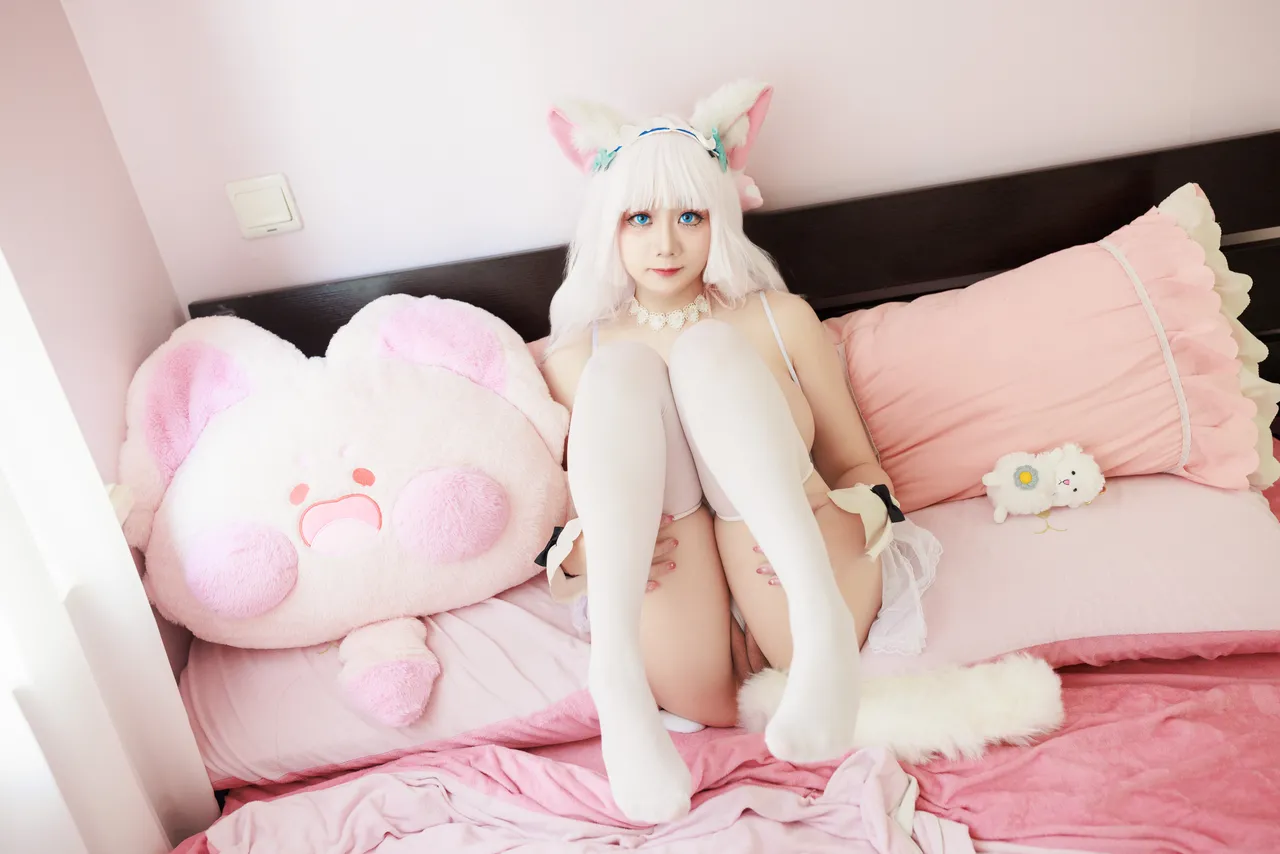 阿雪雪_yuki - 猫娘乐园 香子兰 女仆-erohere86.webp