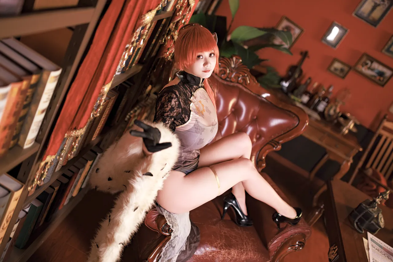 阿雪雪_yuki - 碧蓝航线 君主 旗袍-erohere16.webp