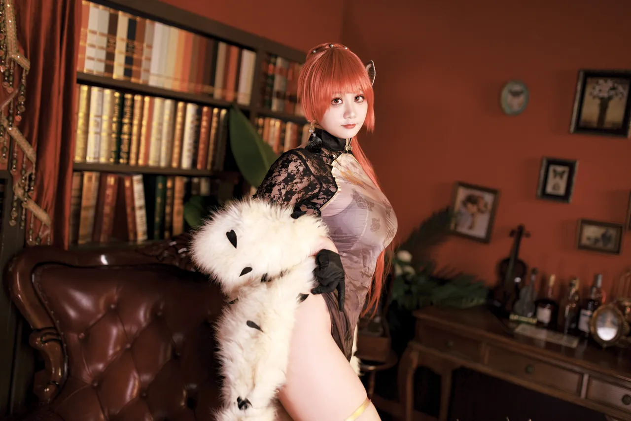 阿雪雪_yuki - 碧蓝航线 君主 旗袍-erohere18.webp