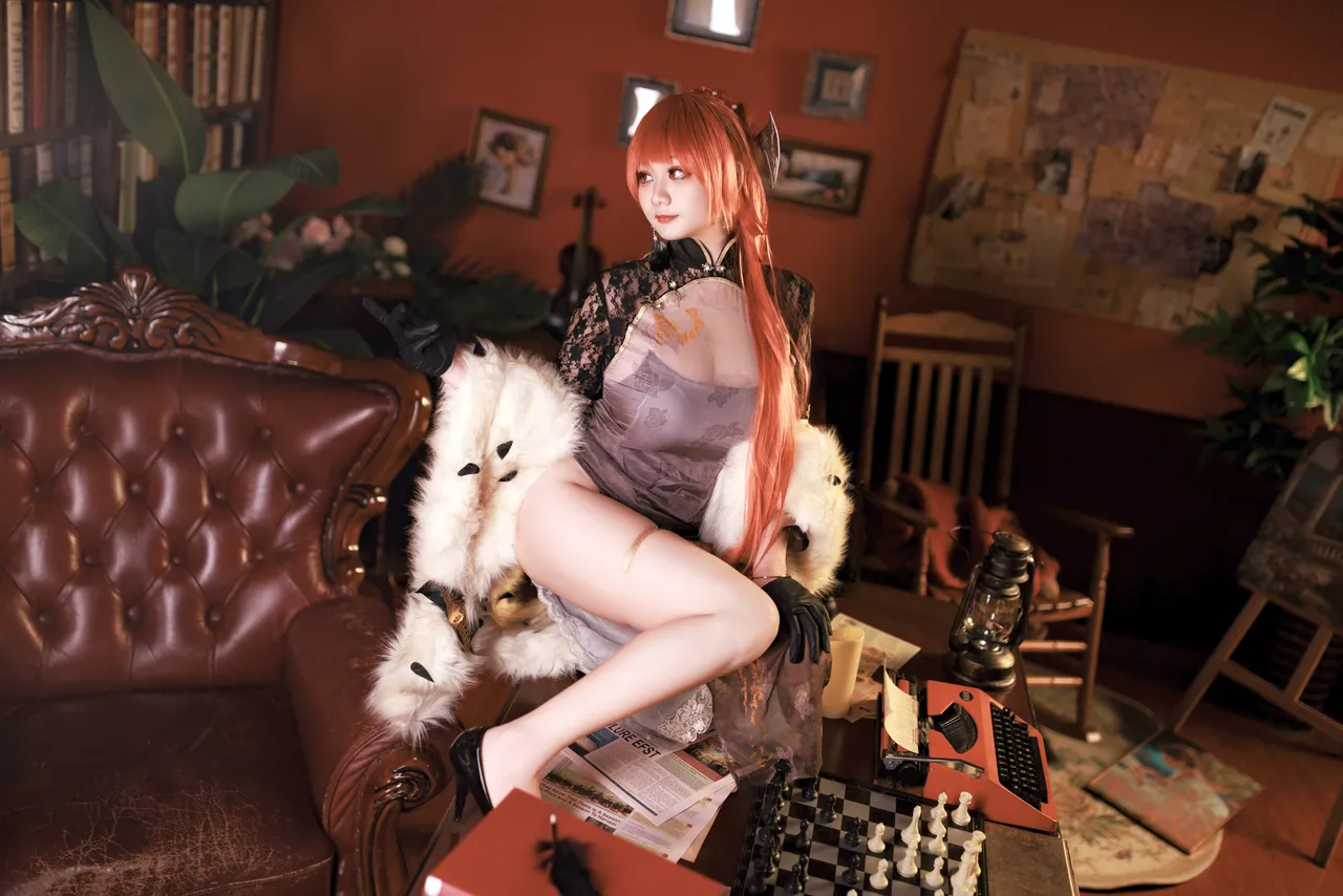 阿雪雪_yuki - 碧蓝航线 君主 旗袍-erohere22.webp