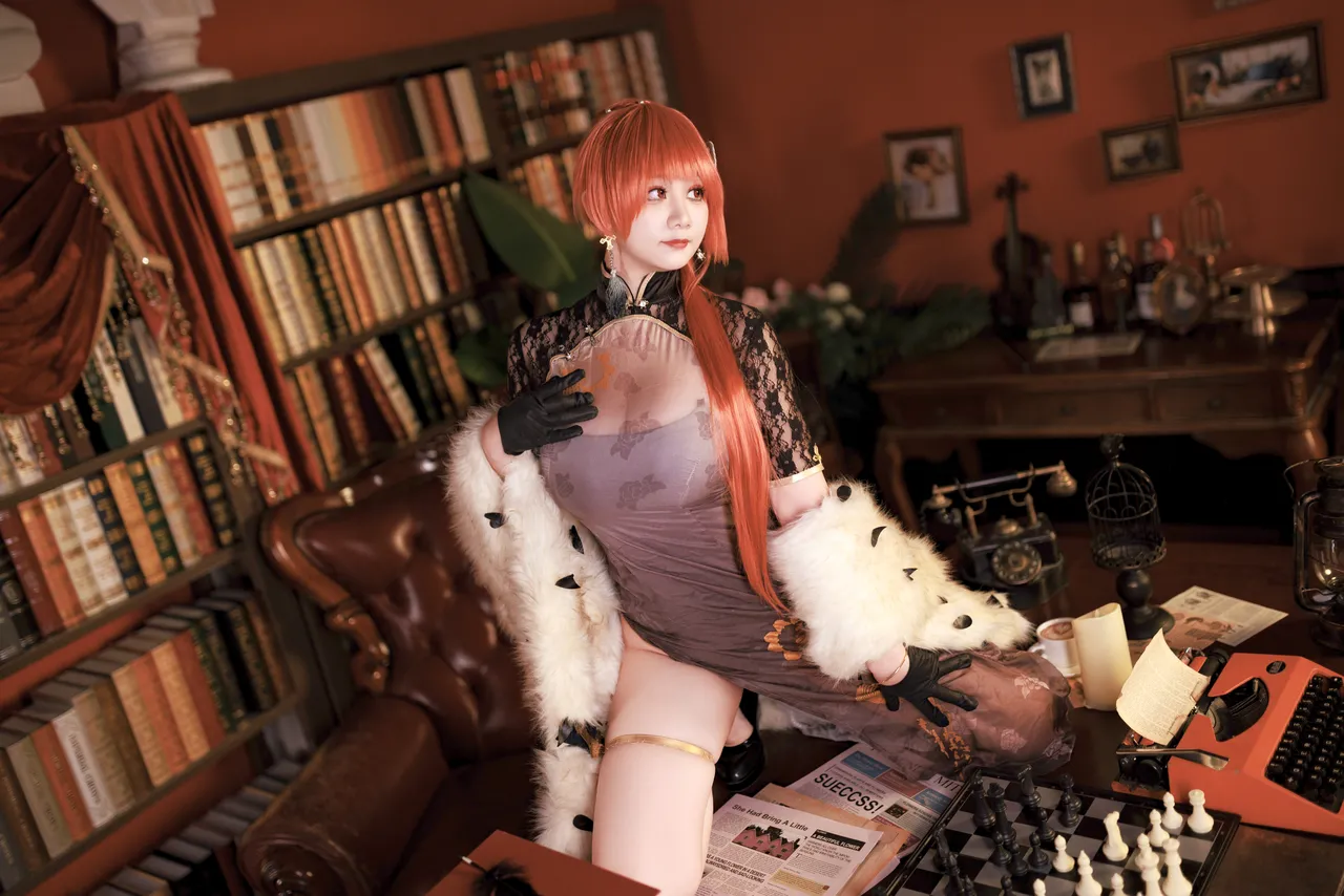 阿雪雪_yuki - 碧蓝航线 君主 旗袍-erohere29.webp