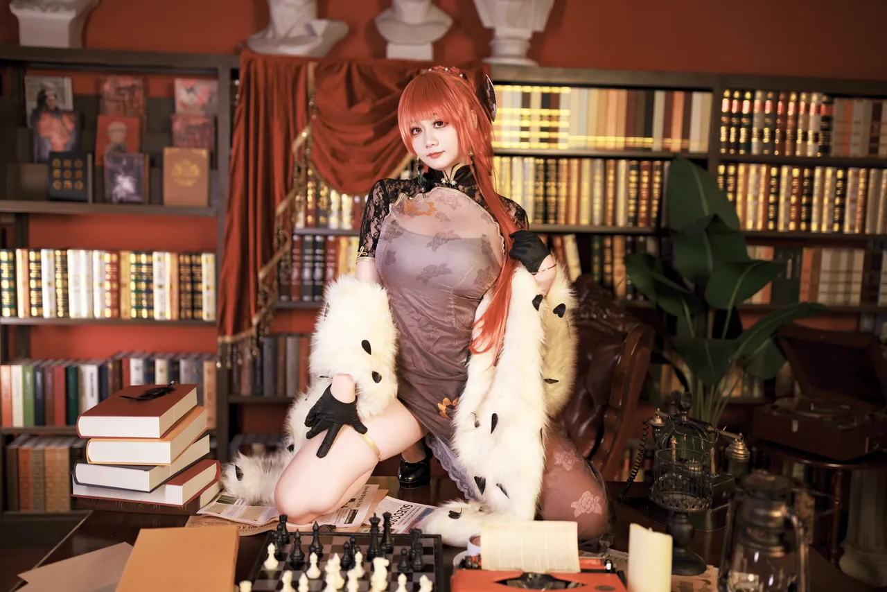 阿雪雪_yuki - 碧蓝航线 君主 旗袍-erohere31.webp