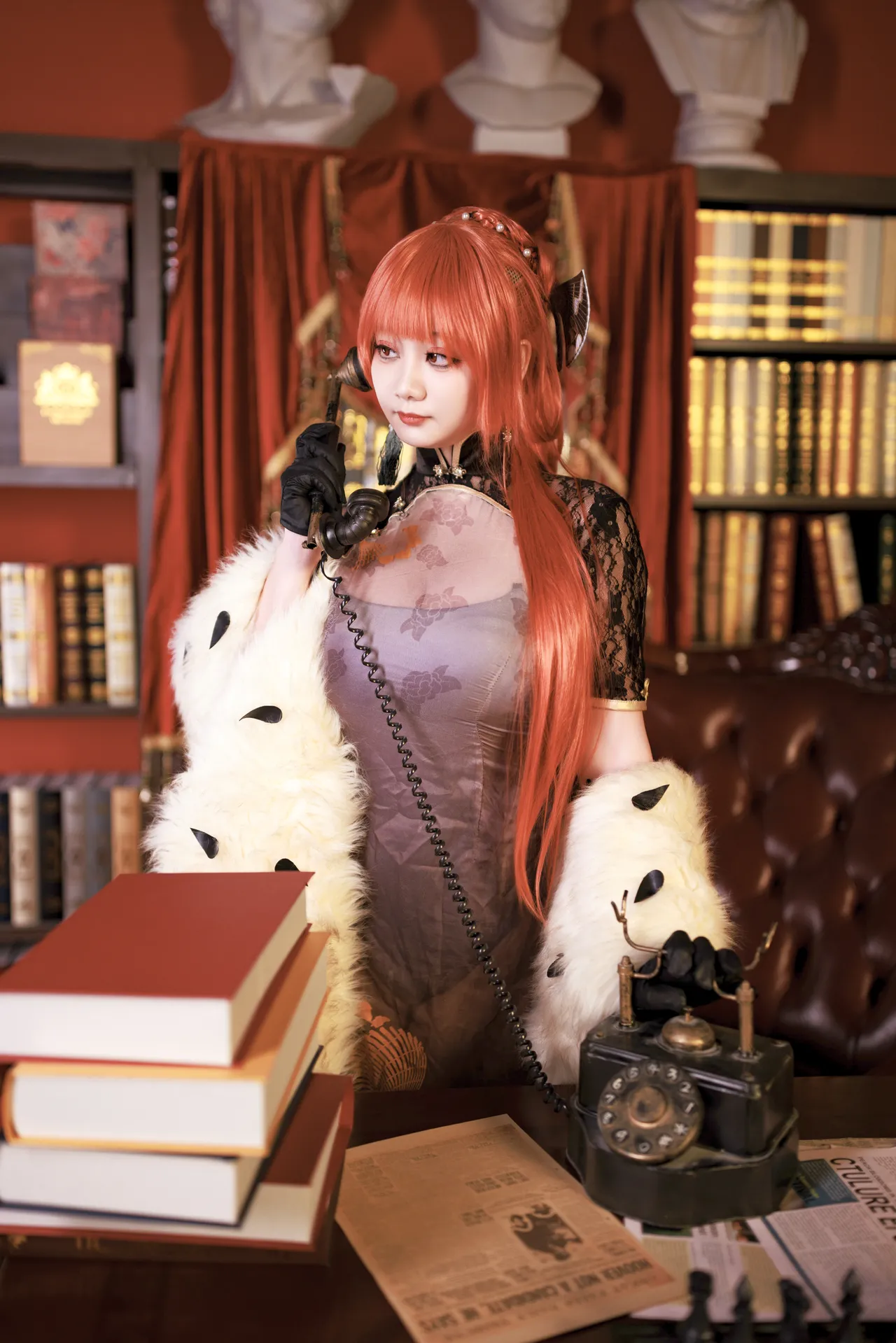 阿雪雪_yuki - 碧蓝航线 君主 旗袍-erohere4.webp