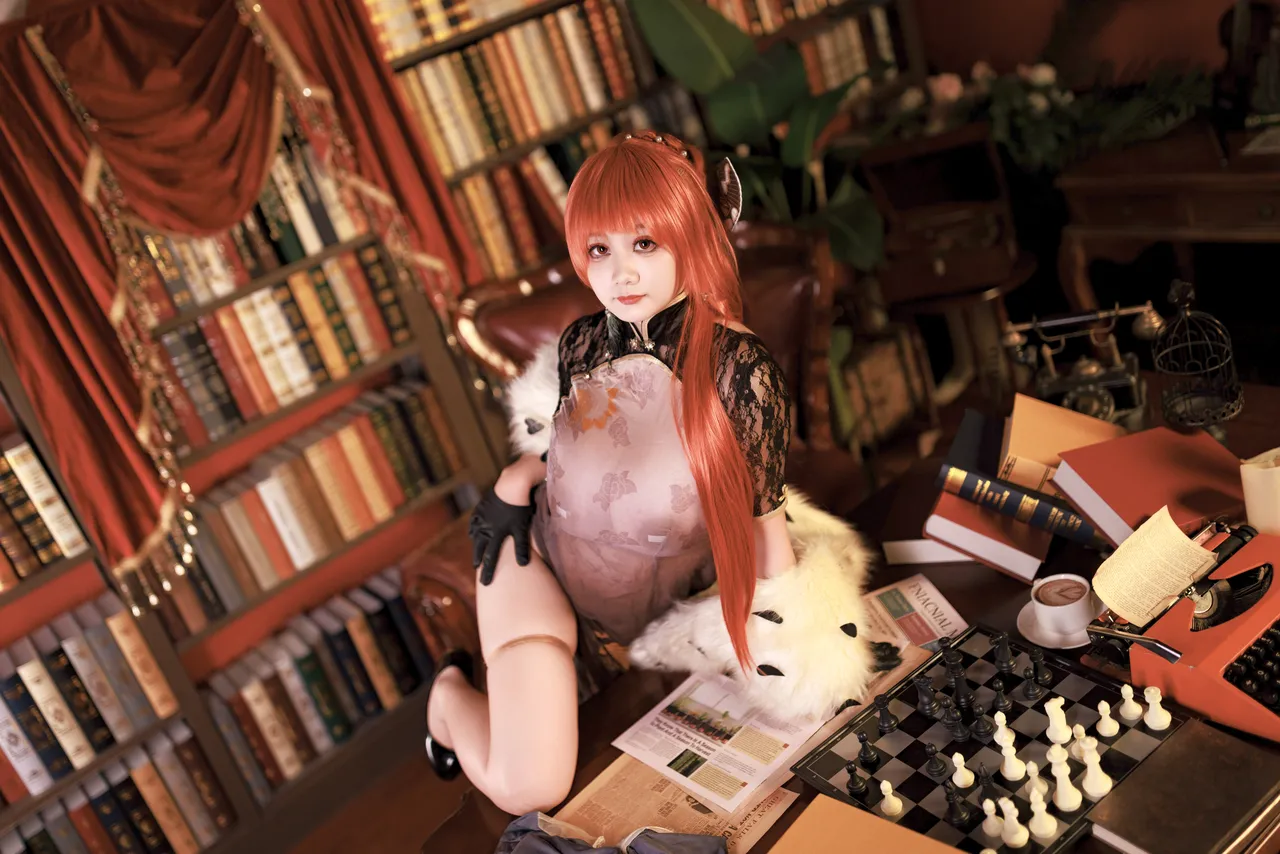 阿雪雪_yuki - 碧蓝航线 君主 旗袍-erohere40.webp