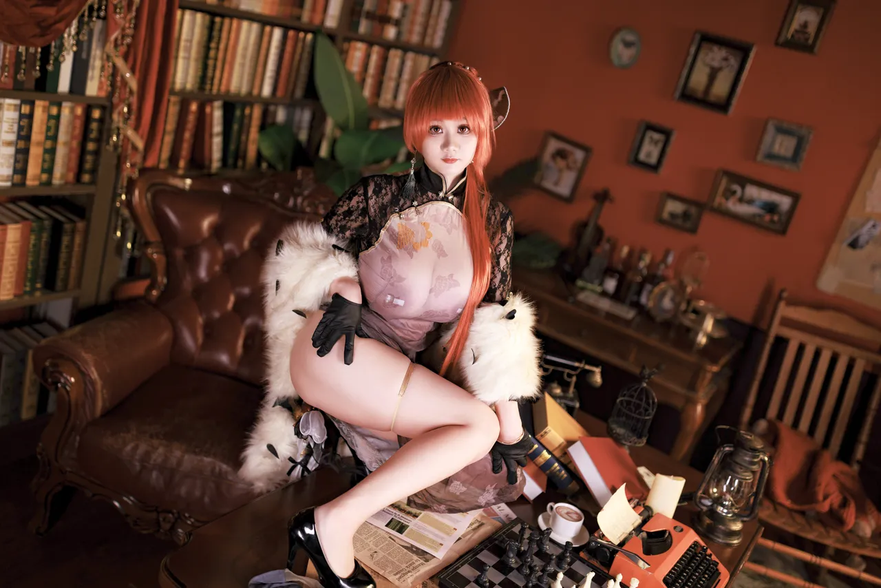 阿雪雪_yuki - 碧蓝航线 君主 旗袍-erohere81.webp