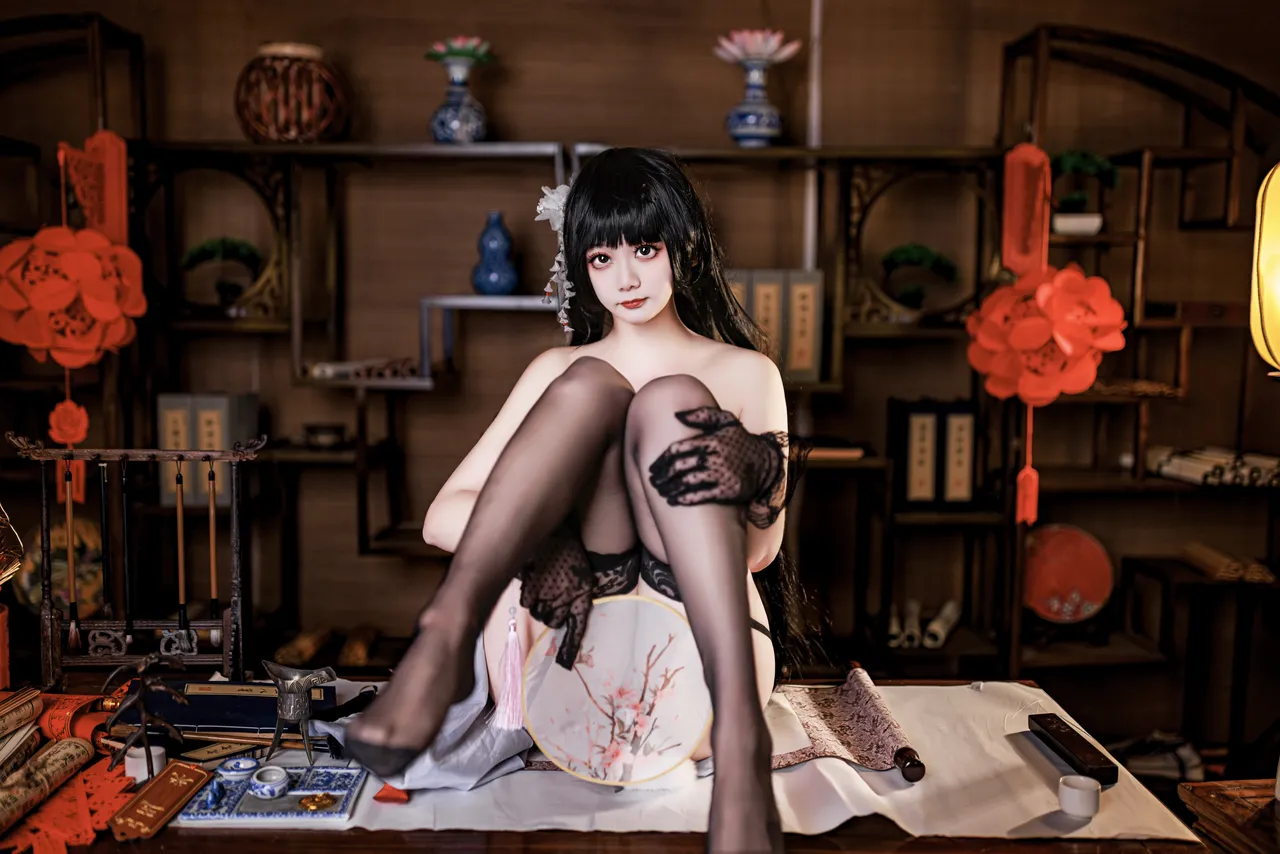 阿雪雪_yuki - 碧蓝航线 吾妻 旗袍-erohere38.webp