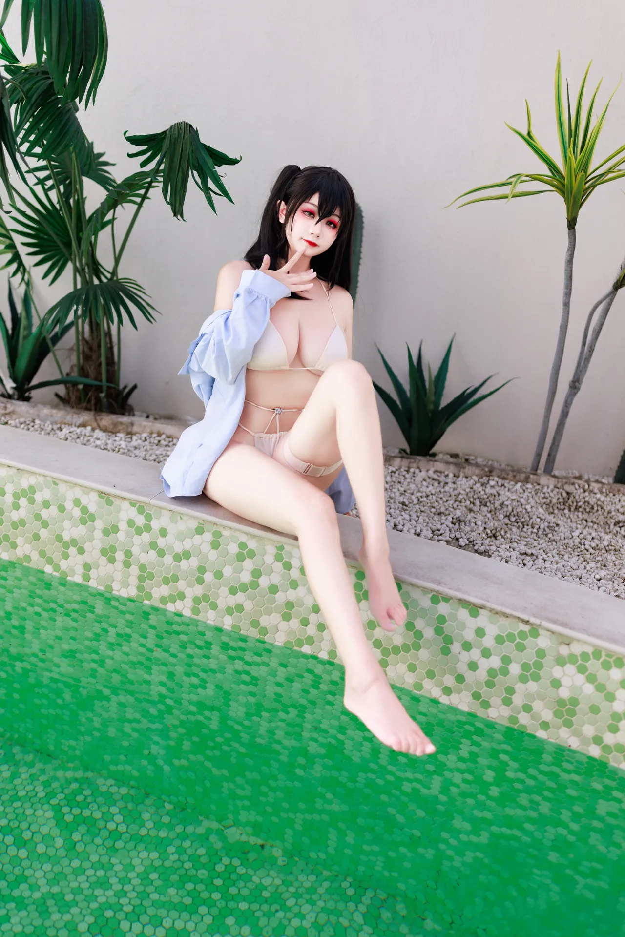 阿雪雪_yuki - 碧蓝航线 大凤 泳装-erohere13.webp