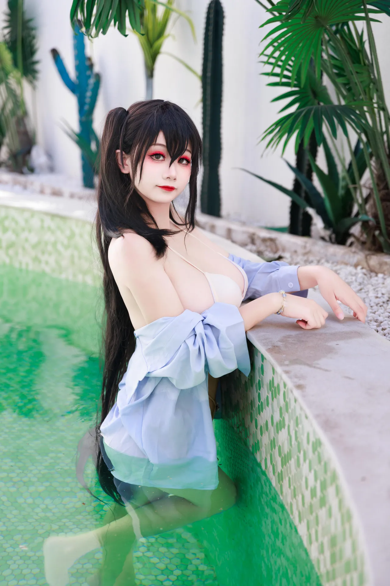 阿雪雪_yuki - 碧蓝航线 大凤 泳装-erohere17.webp