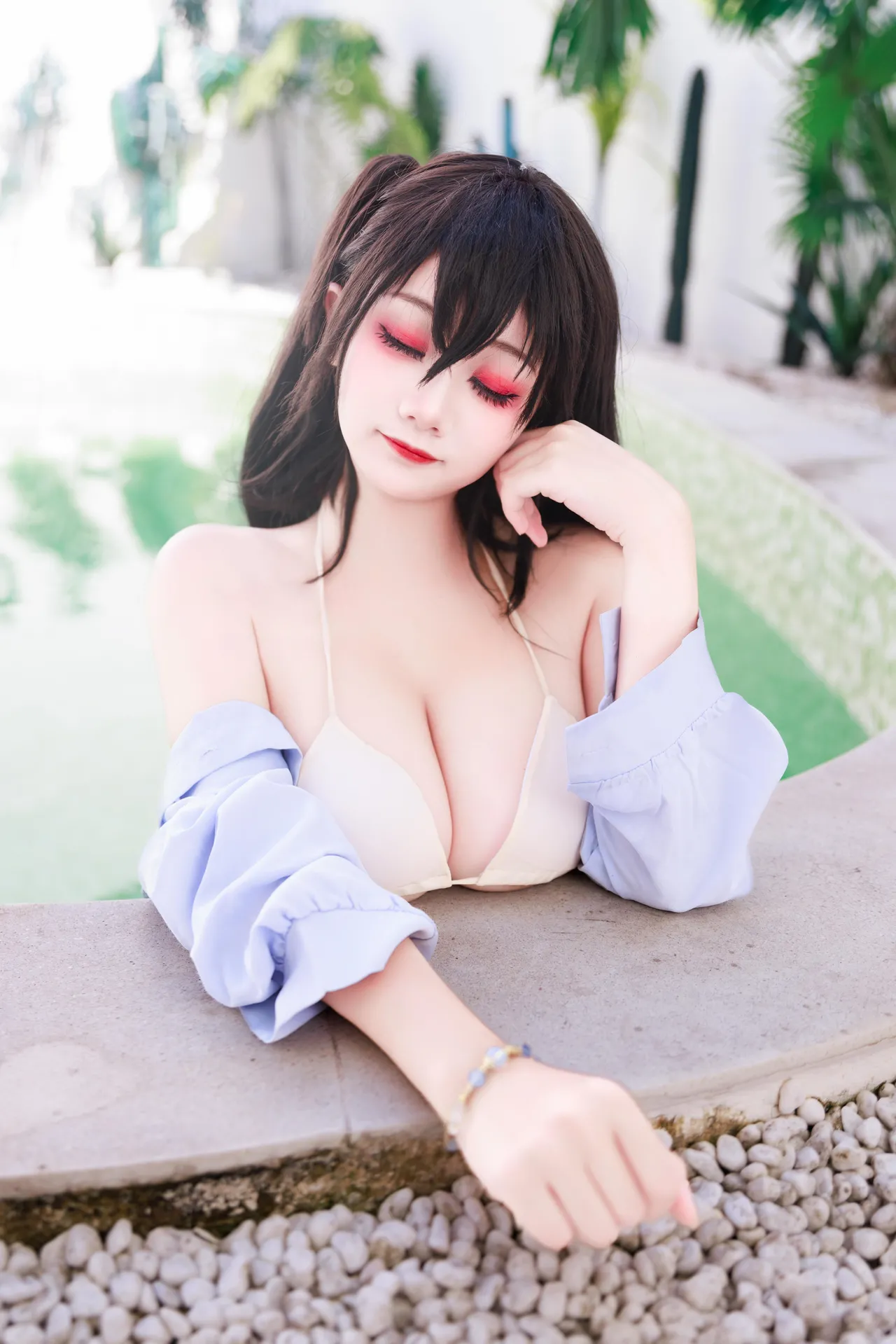 阿雪雪_yuki - 碧蓝航线 大凤 泳装-erohere19.webp