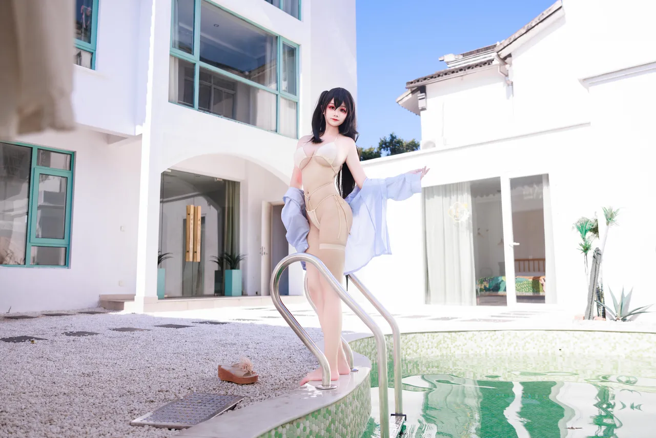 阿雪雪_yuki - 碧蓝航线 大凤 泳装-erohere25.webp