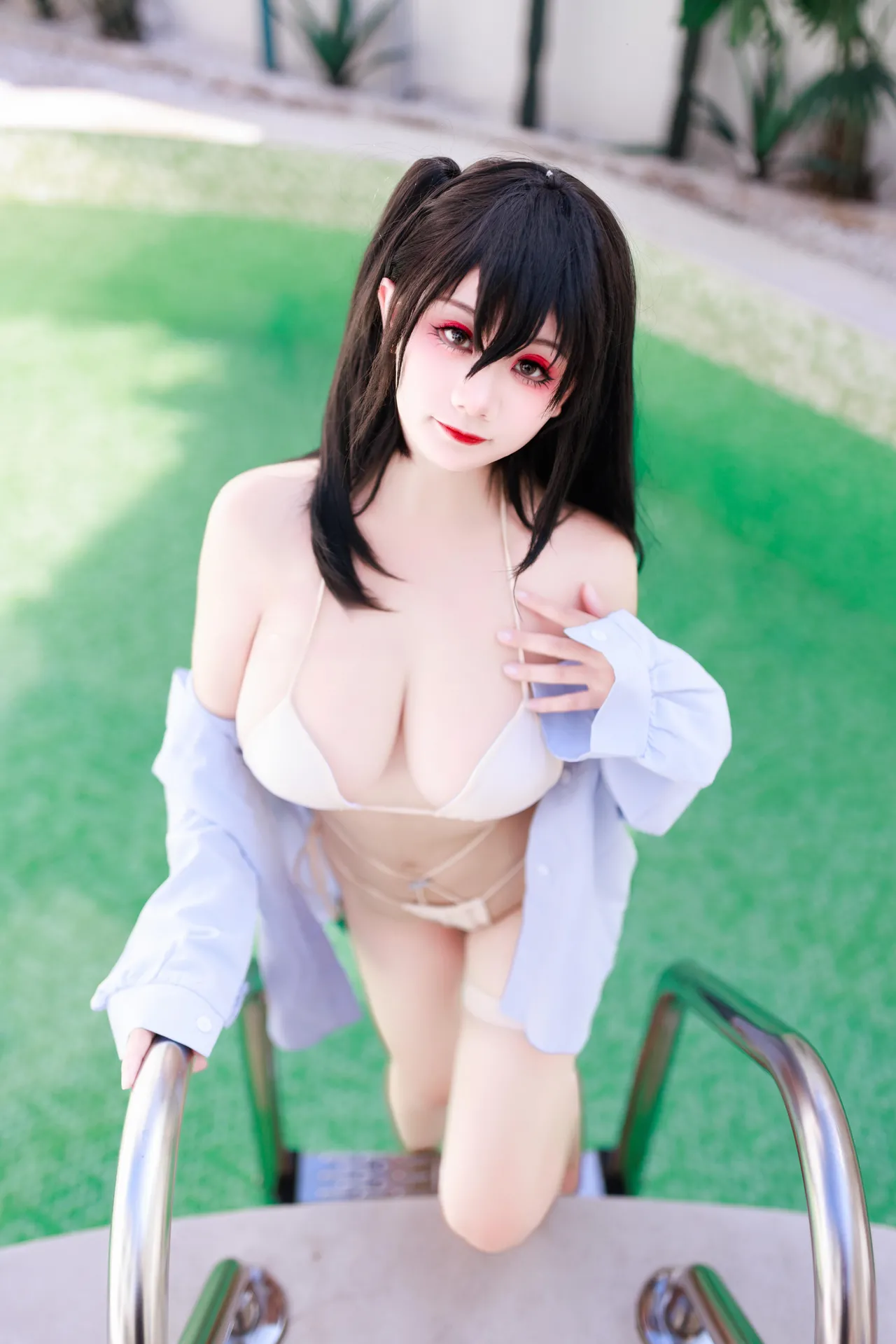 阿雪雪_yuki - 碧蓝航线 大凤 泳装-erohere3.webp