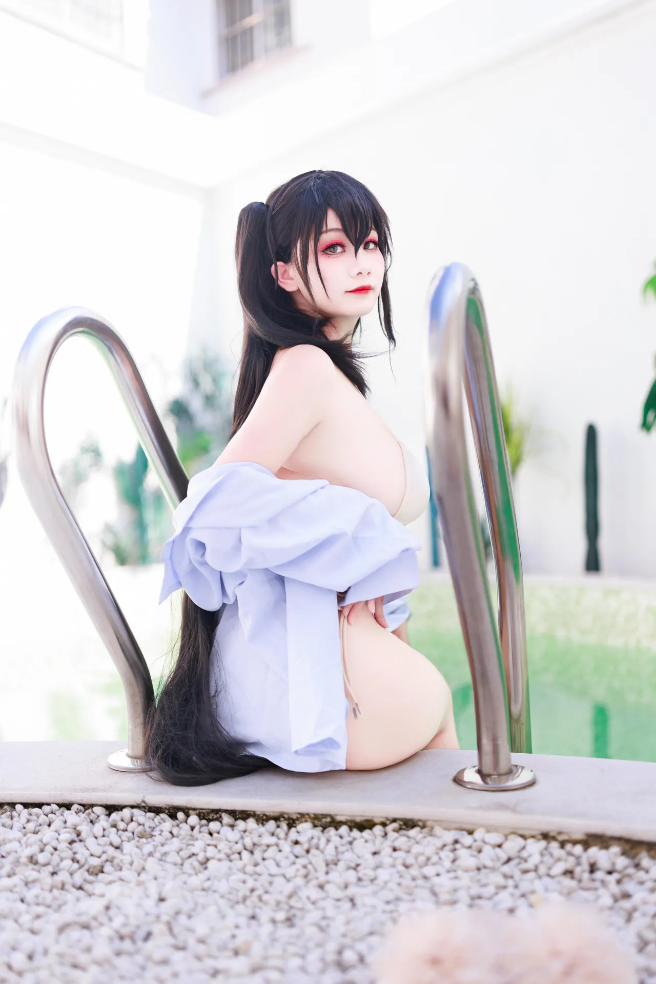 阿雪雪_yuki - 碧蓝航线 大凤 泳装-erohere5.webp