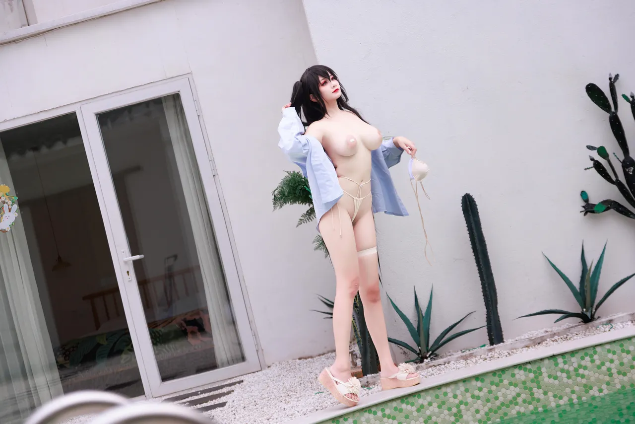 阿雪雪_yuki - 碧蓝航线 大凤 泳装-erohere50.webp