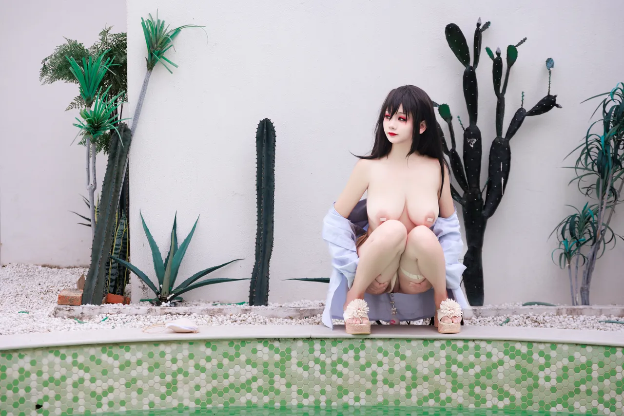 阿雪雪_yuki - 碧蓝航线 大凤 泳装-erohere58.webp