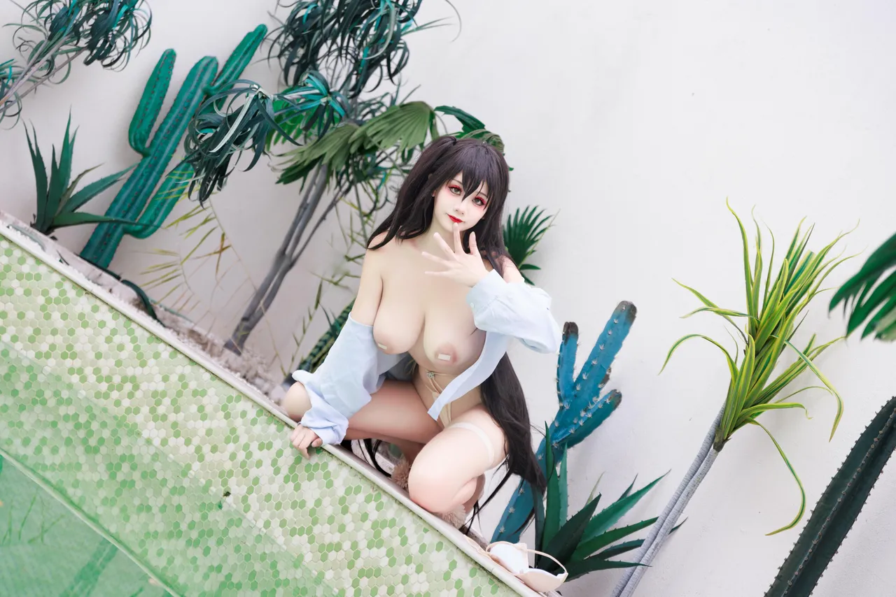 阿雪雪_yuki - 碧蓝航线 大凤 泳装-erohere63.webp