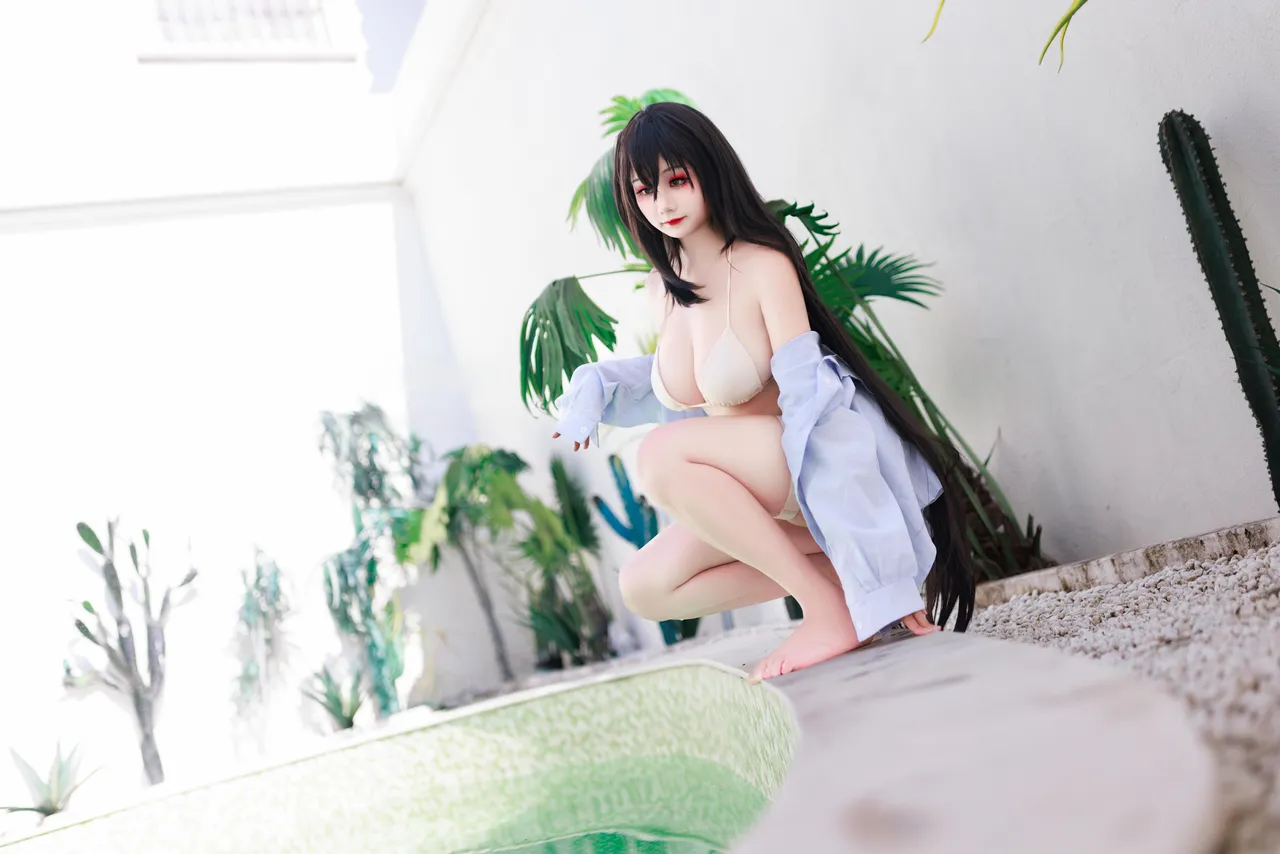 阿雪雪_yuki - 碧蓝航线 大凤 泳装-erohere8.webp