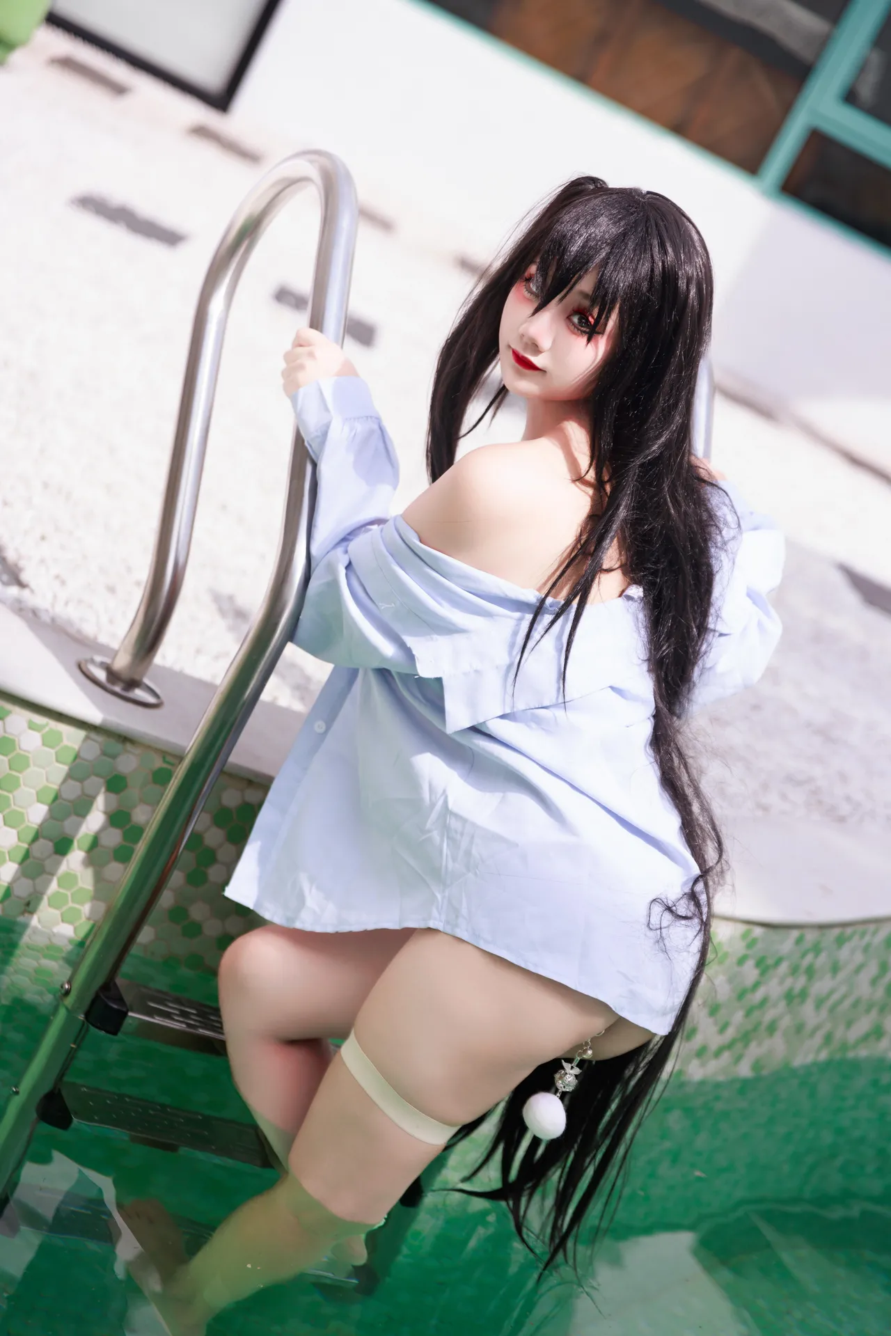 阿雪雪_yuki - 碧蓝航线 大凤 泳装-erohere83.webp
