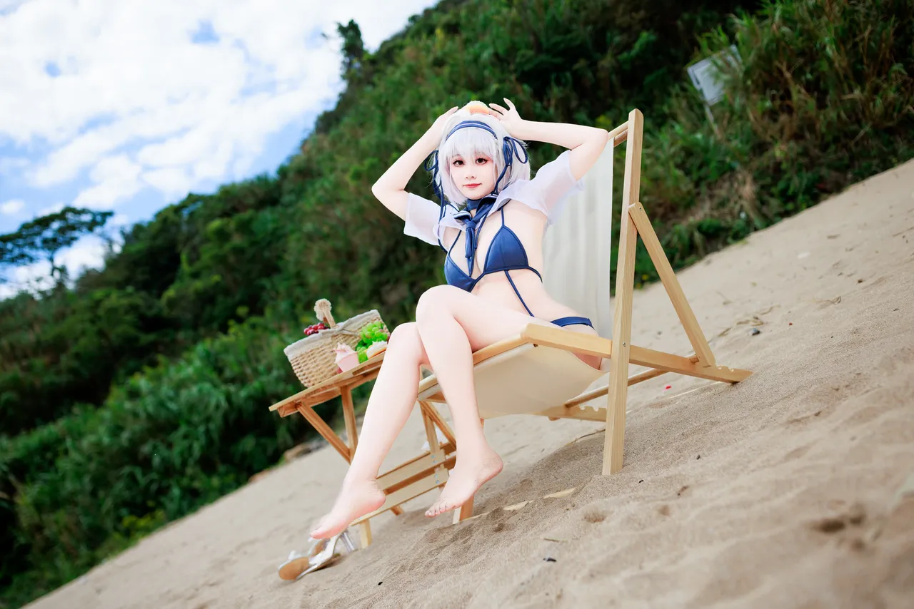 阿雪雪_yuki - 碧蓝航线 天狼星 夏日-erohere100.webp