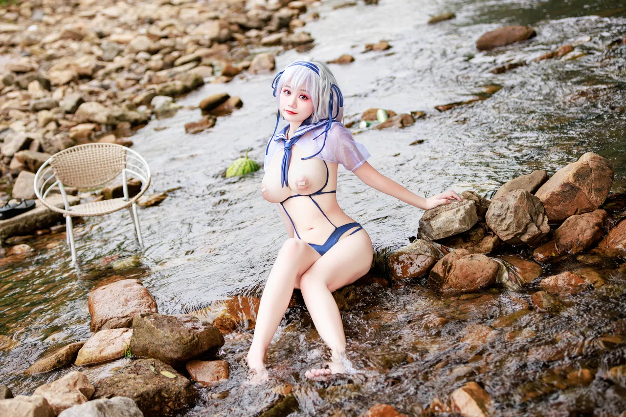 阿雪雪_yuki - 碧蓝航线 天狼星 夏日-erohere11.webp