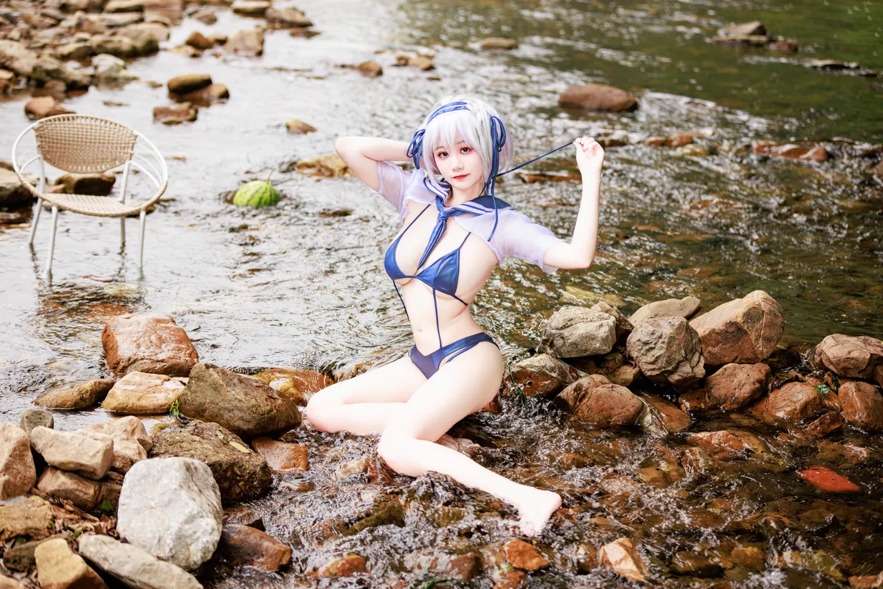 阿雪雪_yuki - 碧蓝航线 天狼星 夏日-erohere15.webp