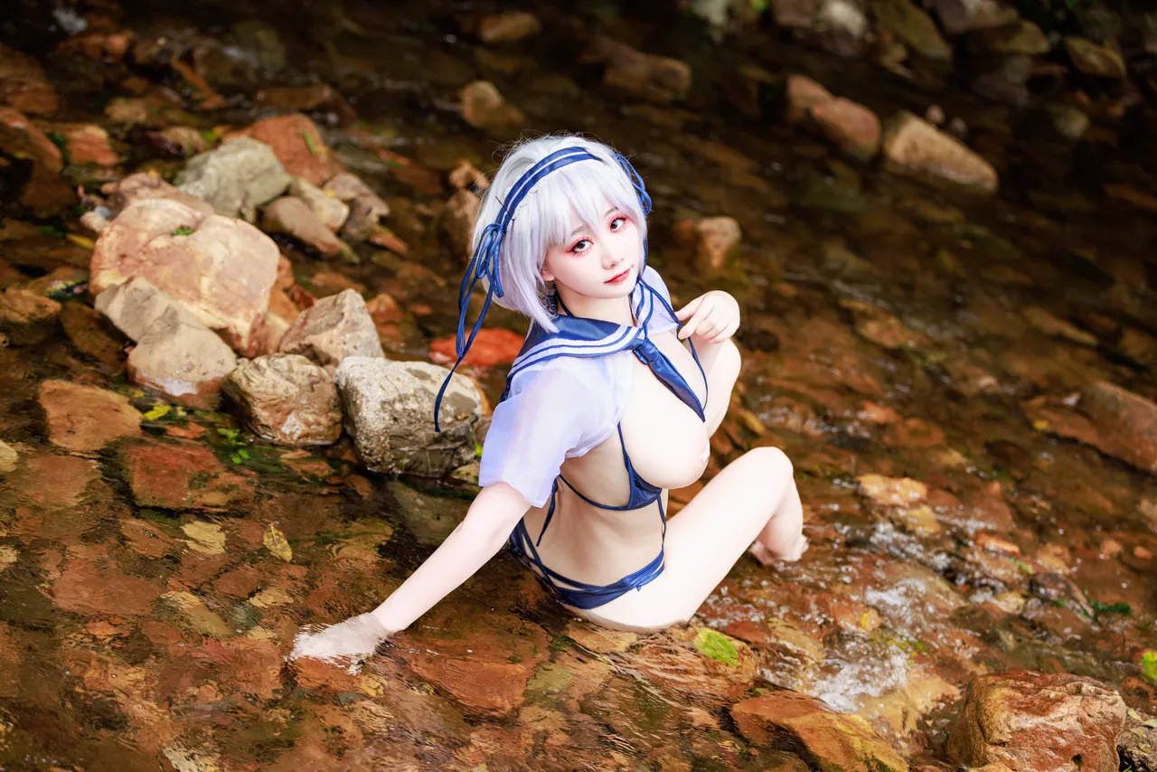 阿雪雪_yuki - 碧蓝航线 天狼星 夏日-erohere4.webp